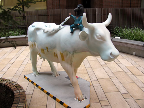 cow parade tokyo
