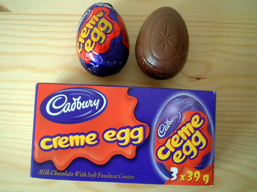 cadbury creme eggs