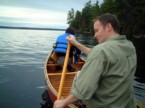 cottage canoe