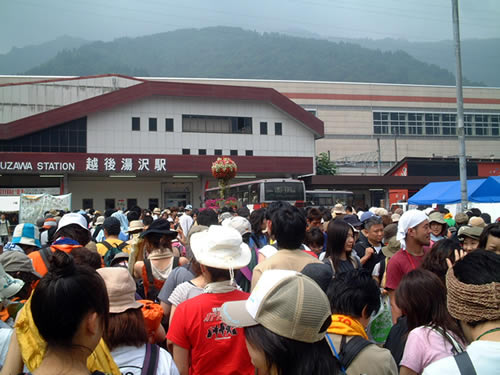 Fuji Rock Festival 2007 bus lineup