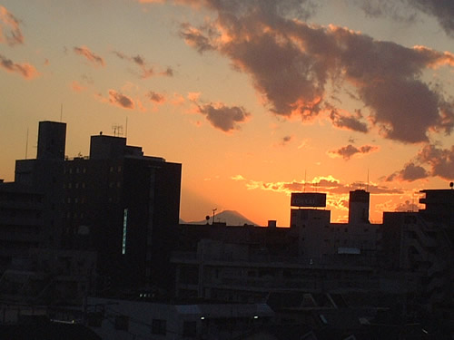 asagaya sunset