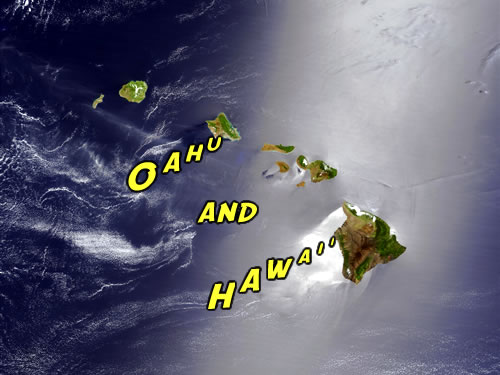 Oahu and Hawaii