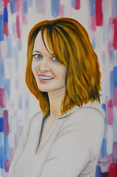 cathy portrait painting