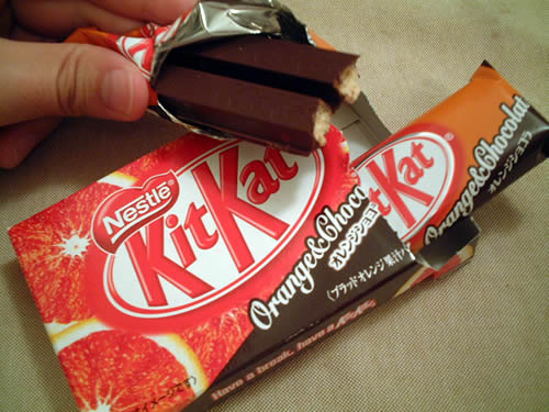 Kit Kat Orange and Chocolate