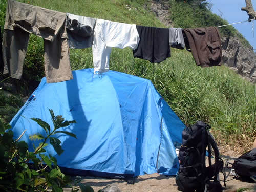 shikinejima campsite