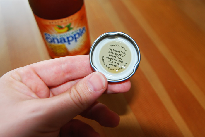 snapple facts
